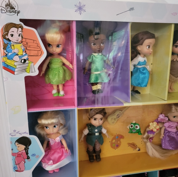 NEW Disney animators collection mini doll gift set - Picture 2 of 11